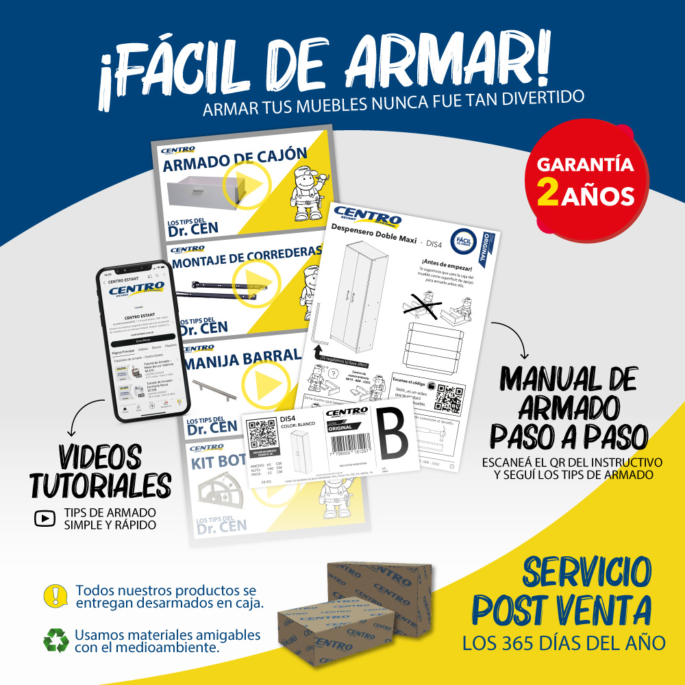 ESCRITORIO BASICO 1 CAJON SC109 CENTROESTANT – El mundo del mueble
