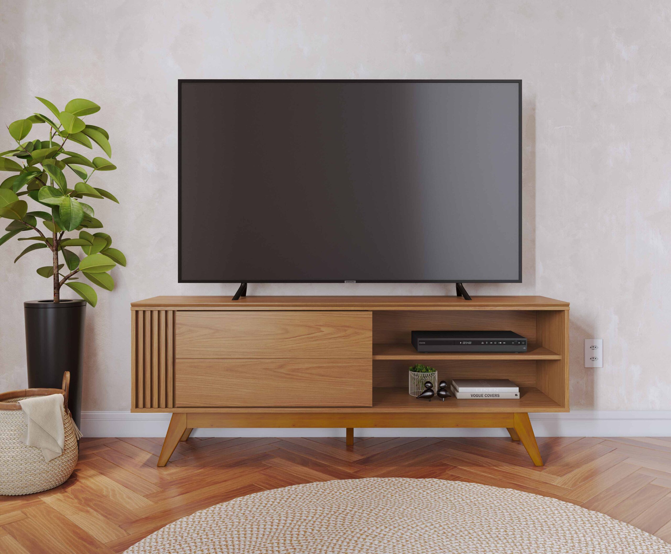 RACK OTAWA 1.60 FREIJO – El mundo del mueble